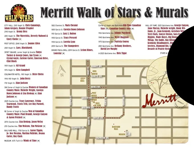 Merritt Walk of Stars and Murals