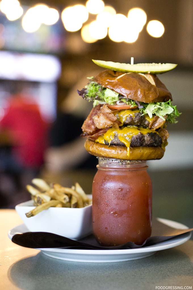 cilantro and chive burger