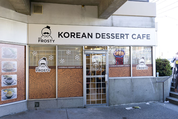 New Korean Dessert Cafe In East Vancouver My Frosty Foodgressing