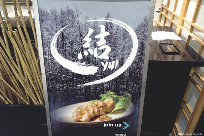 Yui Japanese Bistro Vancouver