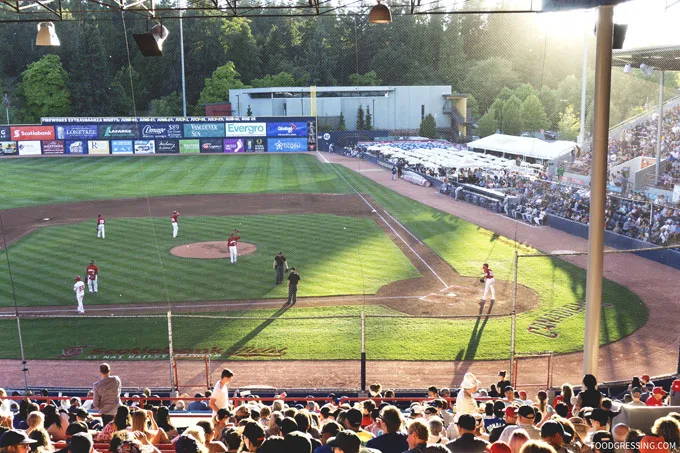 Vancouver Canadians Nat Bailey Stadium Game