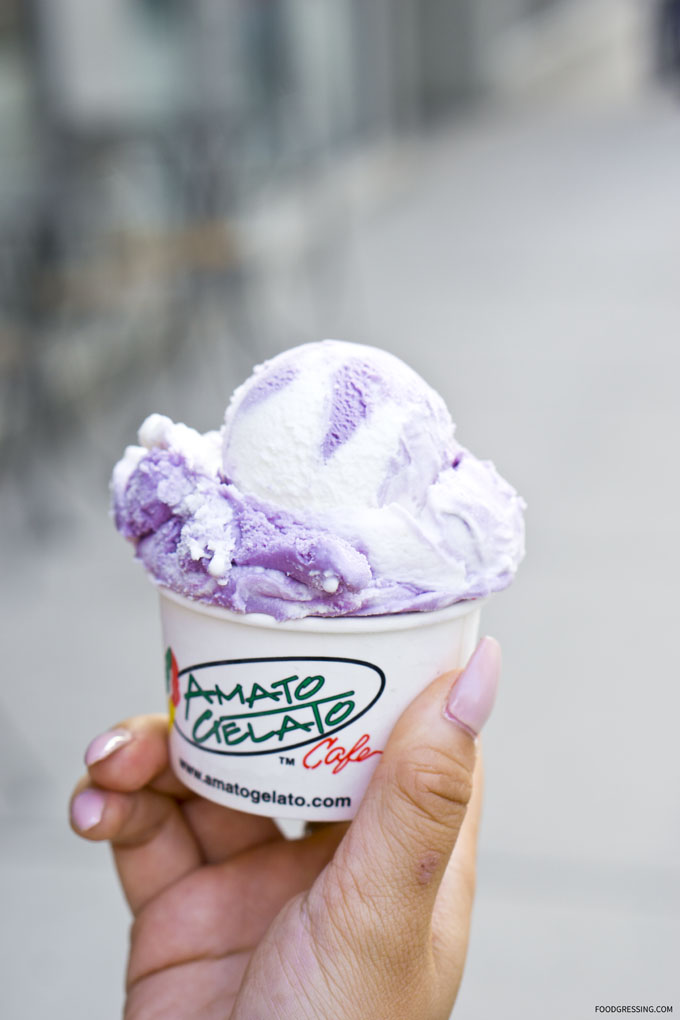 ube coconut vancouver bc amato foodgressing