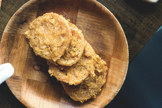 country fried tomatoes