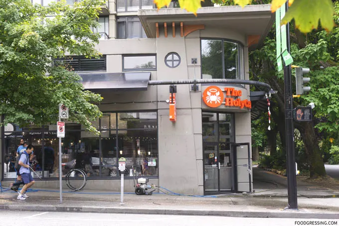 Holy Crab Canada Robson Street Vancouver