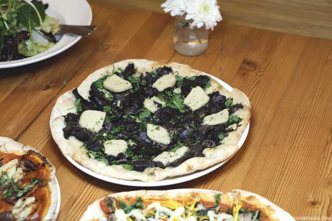 Rocky Moutain Flatbread offers All Plant-Based Menu pizza