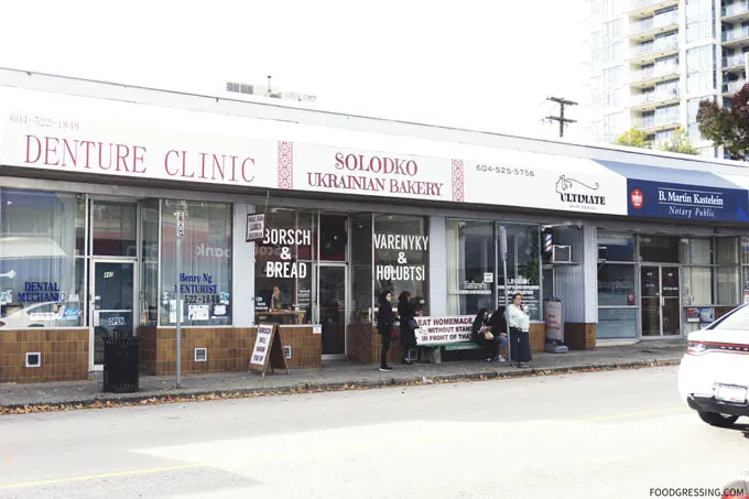 Solodko Ukrainian Bakery New Westminster