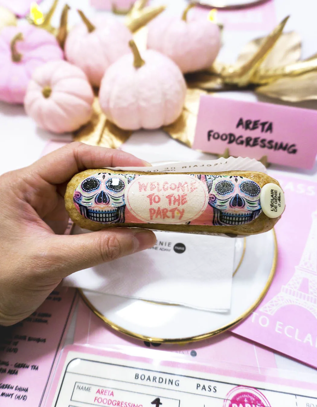 halloween eclairs