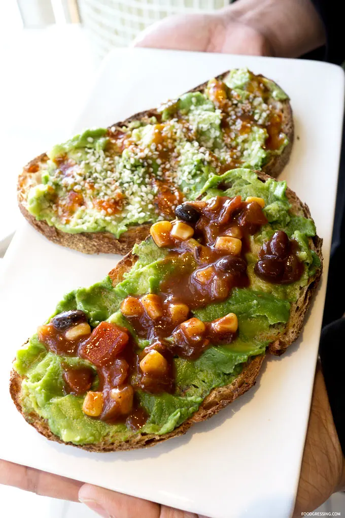 Jugo Juice Avocado toast