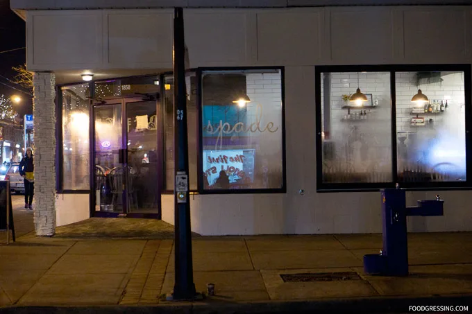 Spade Vancouver: Italian Bistro Cafe on Commercial Drive
