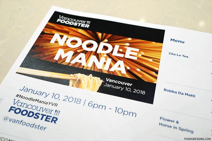 Noodles Vancouver Noodle Mania Vancouver Foodster