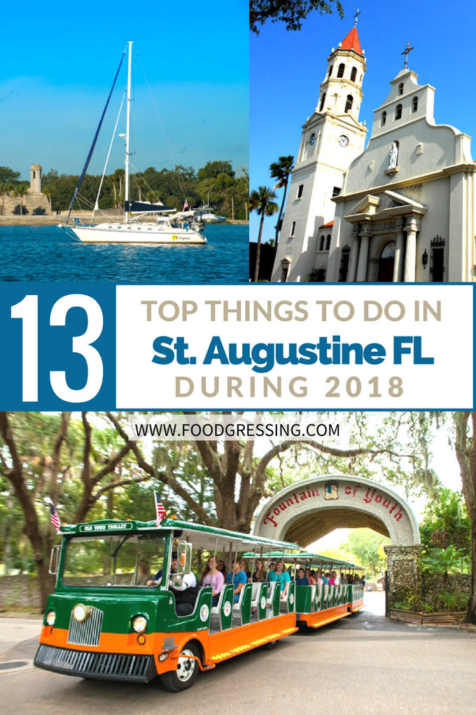 13 Top Things to Do in St Augustine Florida 2018 including the Rhythm and Ribs Festival, Fourth of July Fireworks, Potter’s Wax Museum, Ponce de Leon’s Fountain of youth Archaeological Park and more.** #StAugustine | St Augustine Florida | St Augustine Florida Travel | St Augustine Florida Things To Do | St Augustine Florida Vacation | St Augustine Florida Weekend | What to do in St Augustine Florida | St Augustine Florida Attractions