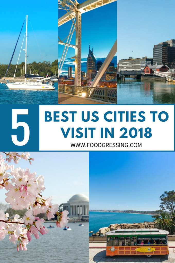 5 Best USA Cities to Visit in 2018