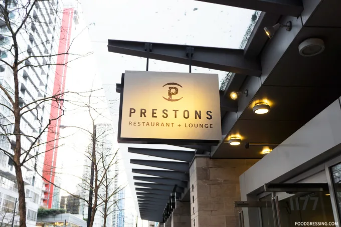 Prestons Vancouver Coast Coal Harbour