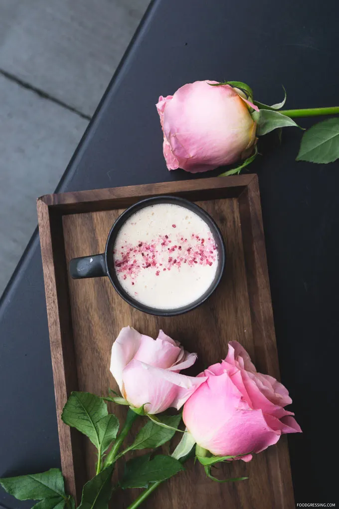 Rose Milk Tea Latte