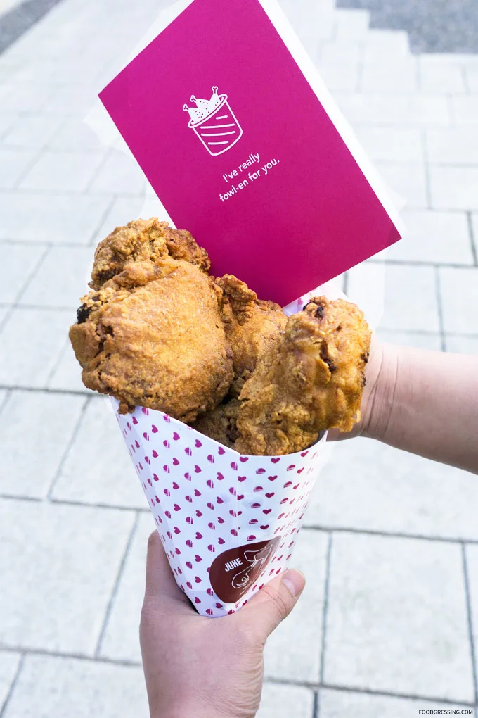 foodora valentine's day juke fried chicken 2018