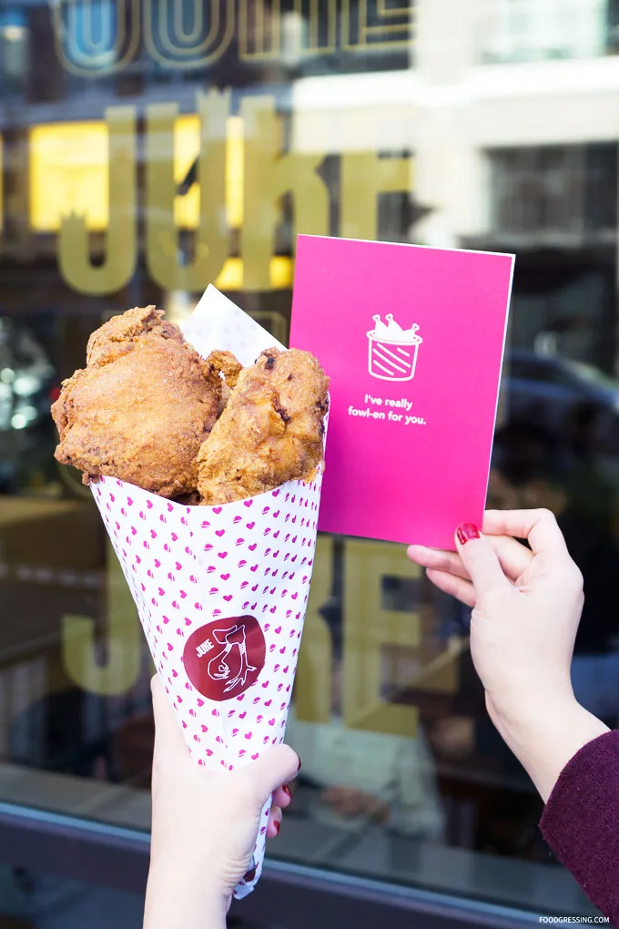 foodora valentine's day juke fried chicken