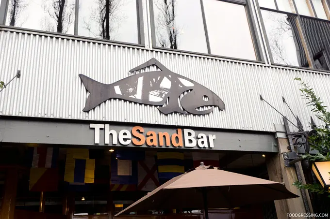 The Sandbar Vancouver Granville Island Happy Hour