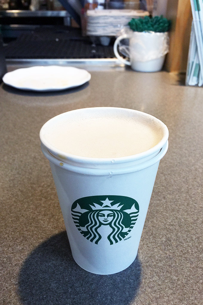 Starbucks Lightly Sweet Chai Tea Latte