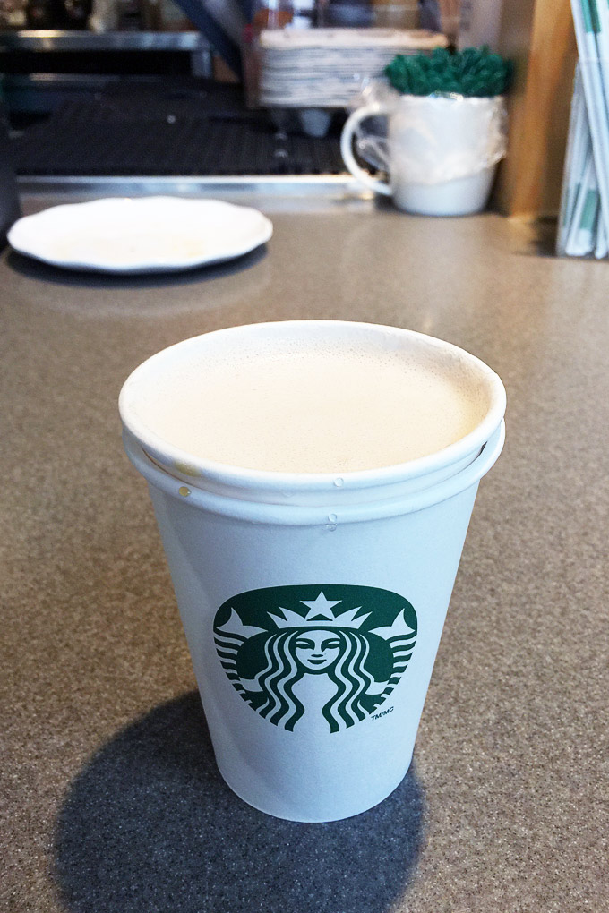 starbucks sugar free chai tea latte calories