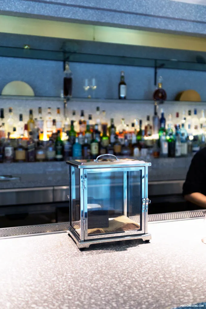 The Botanist Smoky Cocktail Fairmont Pacific Rim