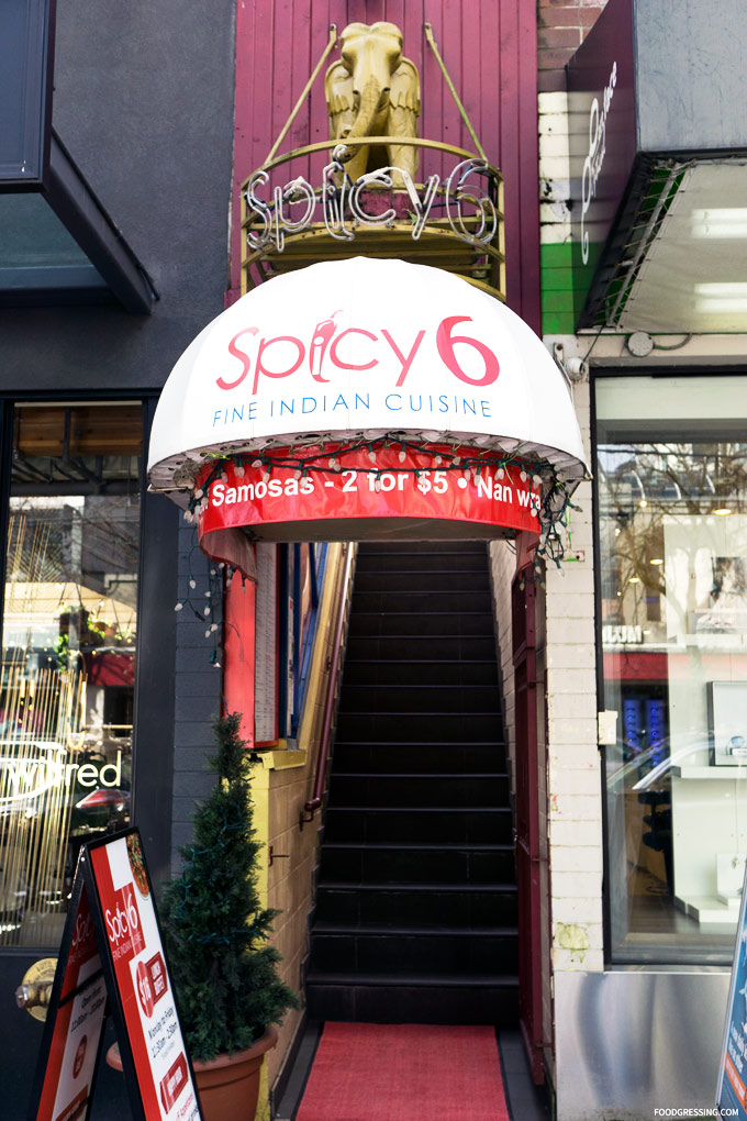 Robson Street Indian Restaurant: Spicy 6