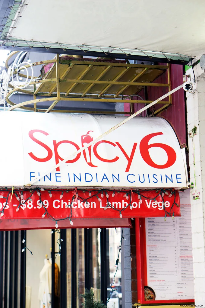 Robson Street Indian Restaurant: Spicy 6