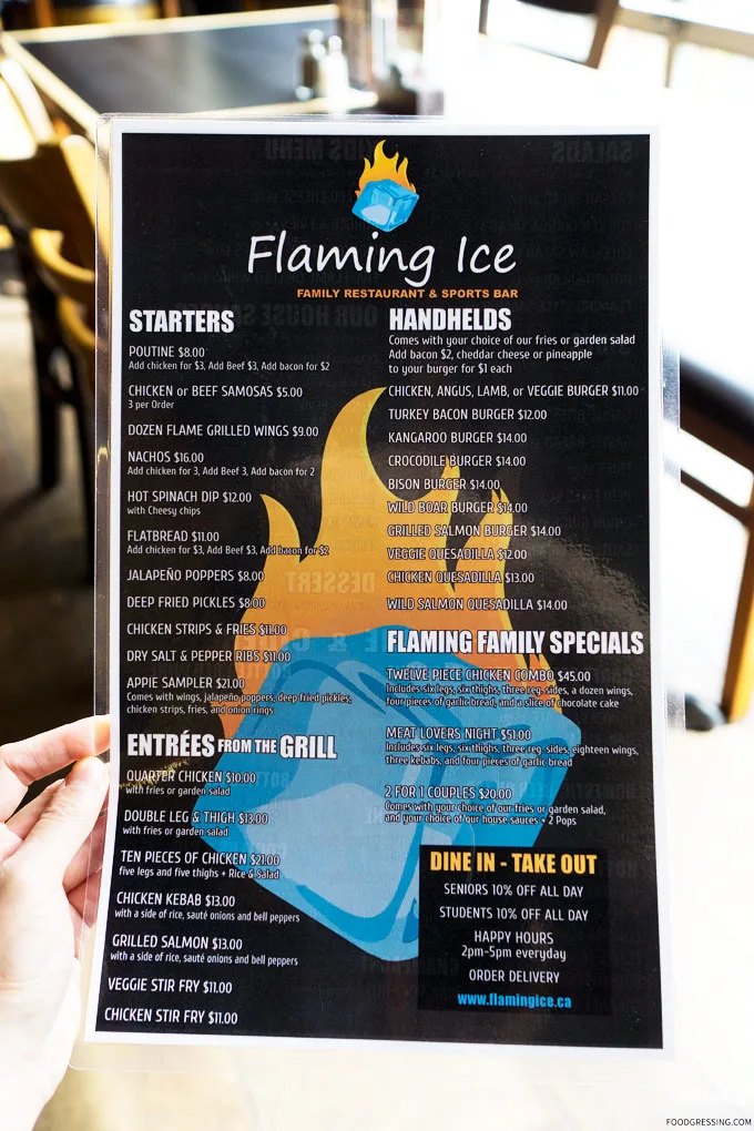 Flaming Ice Family Restaurant and Sports Bar Surrey