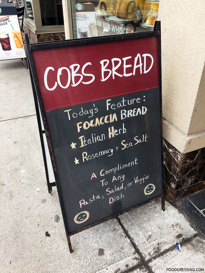 Easy Focaccia Sandwich Idea with COBS Bread Bakery | Foodgressing 