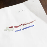 Opentable Dining Cheque Canada Points