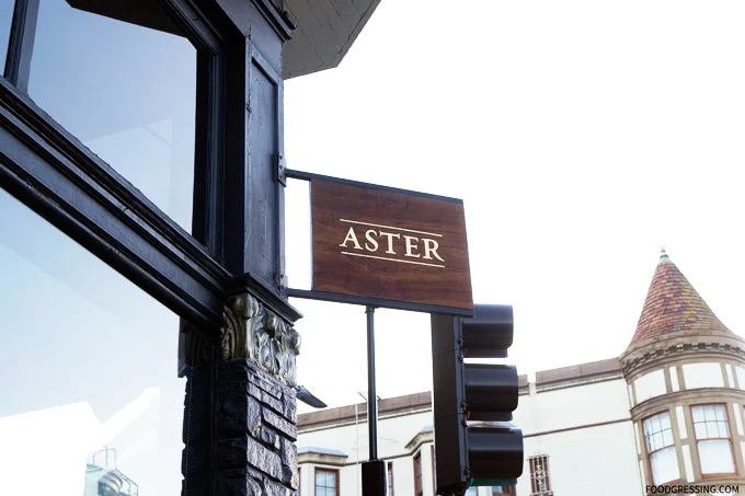 Aster SF Michelin San Francisco