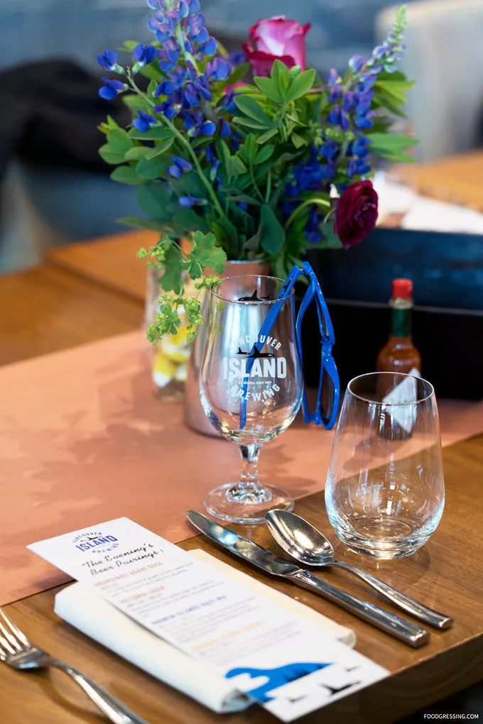 Showcase Restaurant Vancouver Island Brewery Dinner