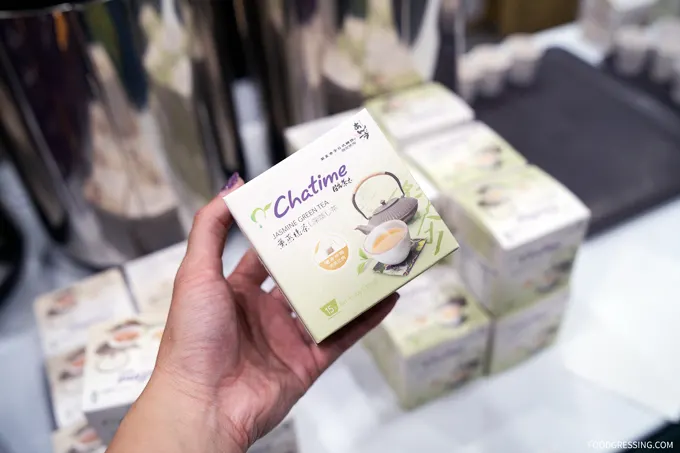 Chatime Tea Boxes: Jasmine Green Tea, Puyu Black Tea and Japanese Roasted Tea
