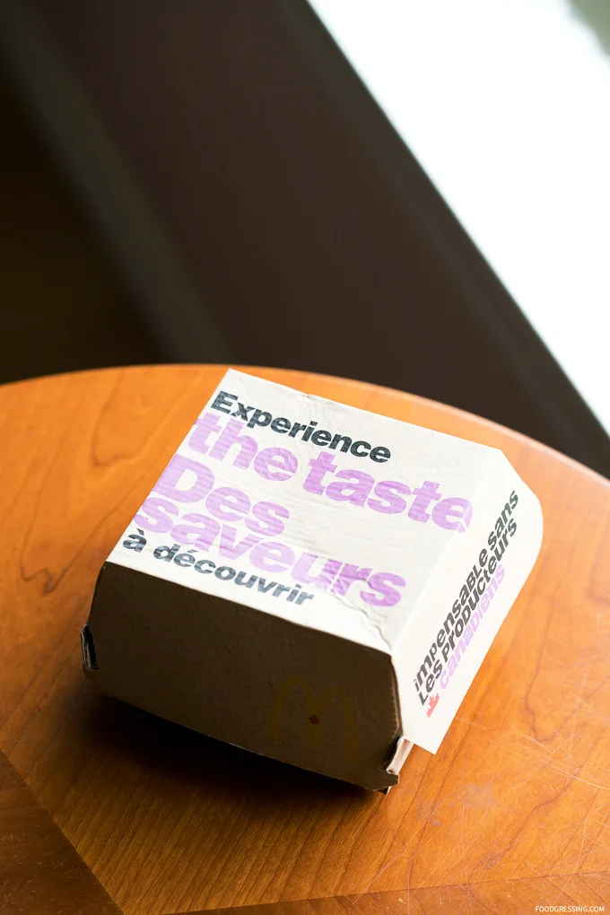 McDonald's Chinese Szechuan Burger