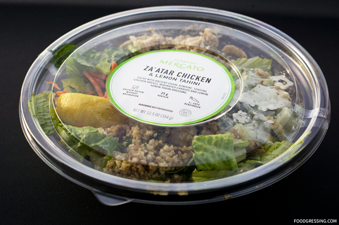 Starbucks Za'atar Chicken & Lemon Tahini Salad Review