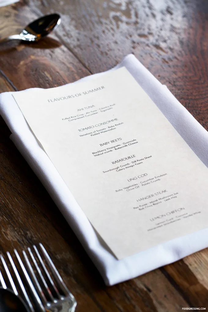 Flavours of Summer Pop-up Dinner