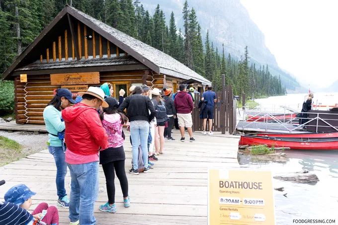 Lake louise Canoeing Kayaking Rentals Prices Alberta