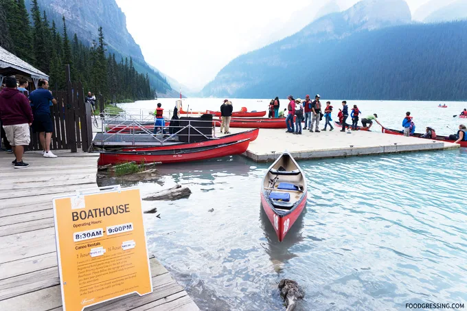 Lake louise Canoeing Kayaking Rentals Prices Alberta