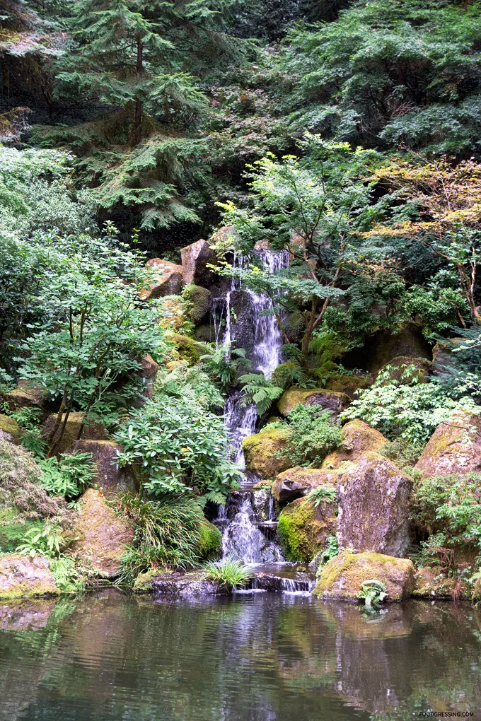 portland japanese garden oregon usa