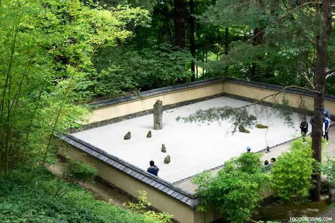 portland japanese garden oregon usa