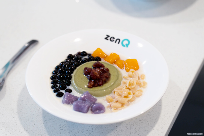 Zenq Matcha Tofu Pudding