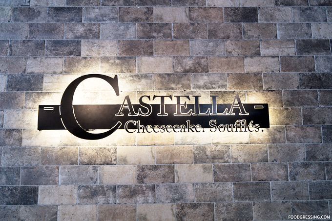 Castella Cheesecake Japanese Vancouver Robson Street