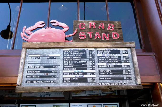 Pier Market Crab Stand