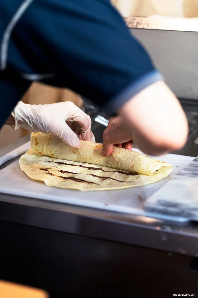 Casablanca Crepe | Robson Place Mall | Vancouver