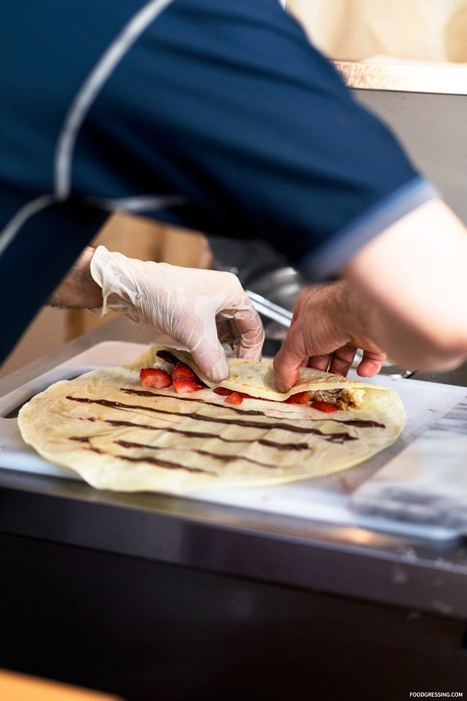 Casablanca Crepe | Robson Place Mall | Vancouver