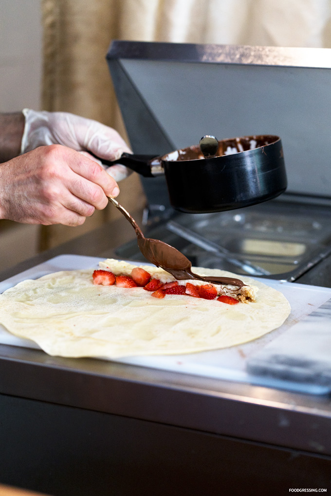 Casablanca Crepe | Robson Place Mall | Vancouver