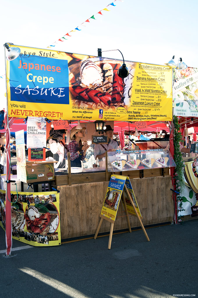 Japanese Crepe SASUKE Richmond Night Market