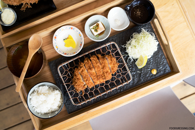 Saku Restaurant Robson Vancouver Japanese Pork Cutlet Katsu