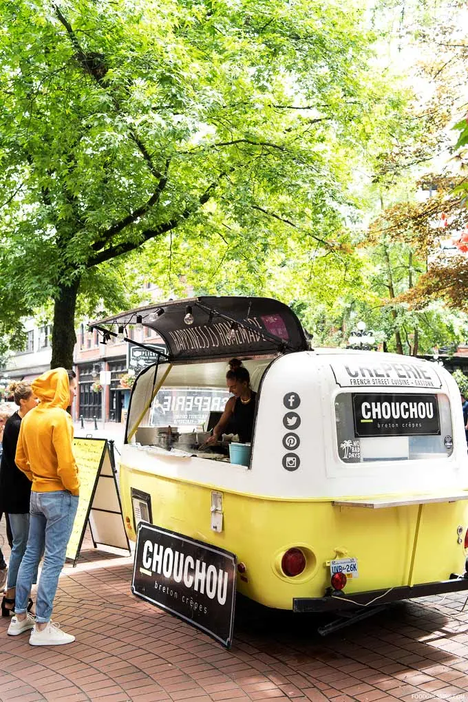 Vancouver Food Truck French Creperie Chouchou Crepes