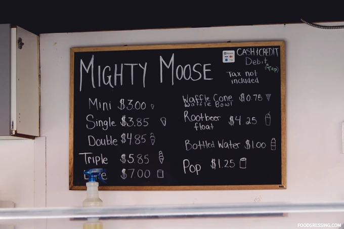 Mighty Moose Ice Cream Chilliwack BC | Chilliwack ice cream