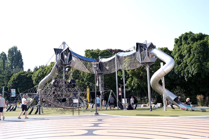 Seattle Playground Near Space Needle | Artists at Play | Seattle Center